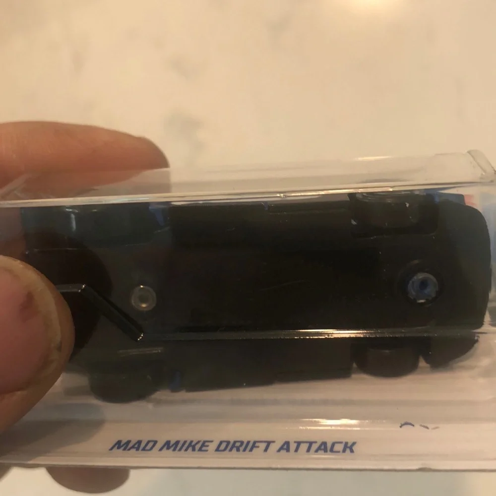Mad Mike Drift Attack Blue Toy Car